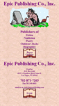 Mobile Screenshot of epicpublishing.com
